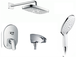 Душевая система скрытого монтажа Hansgrohe Logis  71406+27385 хром - фото 1575690