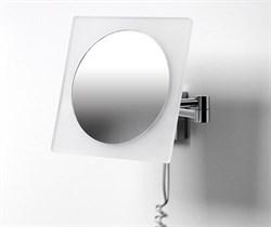 Зеркало с LED-подсветкой, 3-х кратным увеличением WasserKraft K-1008 - фото 1585741