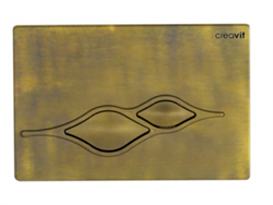 Клавиша смыва Creavit Ufo GP1007.00 цвет бронза - фото 1605661