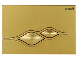 Клавиша смыва Creavit Ufo GP1006.00 цвет золото матовое - фото 1605662
