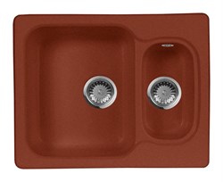 Мойка кухонная AquaGranitEx M-09 (334) красный марс - фото 3993210