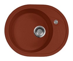 Мойка кухонная AquaGranitEx M-18L (334) красный марс - фото 3993690