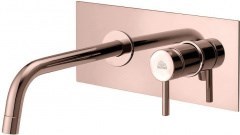 Смеситель для раковины Paffoni Light LIG101ROSE/M (с внутренней частью) - фото 4276161