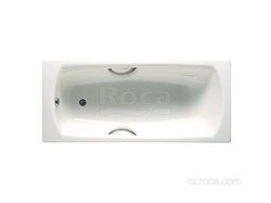 Ванна Roca Swing 180x80 с отверстиями для ручек 2200E0000 - фото 4276905