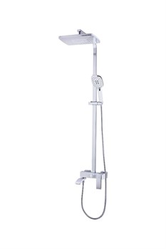 Душевая система Grocenberg SHOWER GB7007-1 белый/хром - фото 4299617