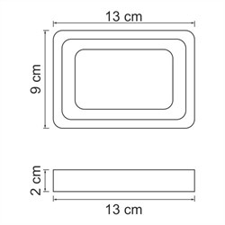 Мыльница WasserKRAFT K9600 K-9629 - фото 4304311