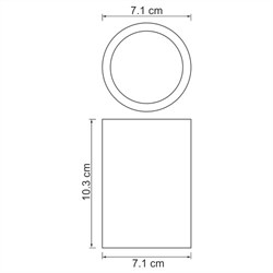 Стакан для зубных щеток WasserKRAFT K4900 K-4928 - фото 4304314