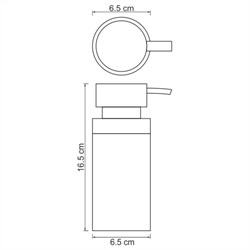 Дозатор для жидкого мыла WasserKRAFT K4900 K-4999 - фото 4304317