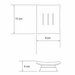 Мыльница WasserKRAFT K5500 K-5529 - фото 4304354