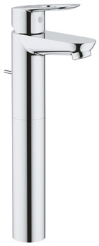 Смеситель для раковины GROHE BauLoop с донным клапаном свободностоящий хром 32856000 - фото 4306311