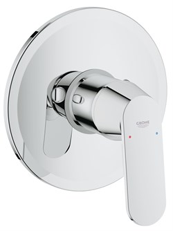 Смеситель для душа GROHE Eurosmart Cosmopolitan внешняя и встраиваемая части хром 32880000 - фото 4306321