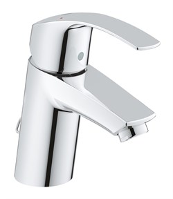 Смеситель для раковины GROHE Eurosmart New с цепочкой хром 33188002 - фото 4306383