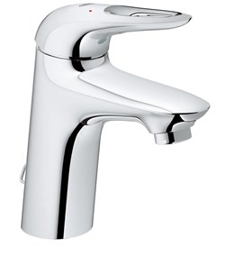 Смеситель для раковины GROHE Eurostyle new с цепочкой хром 33557003 - фото 4306399