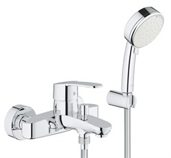 Смеситель для ванны GROHE Eurostyle Cosmopolitan с ручным душем New Tempesta Cosmo II хром 3359220A - фото 4306412