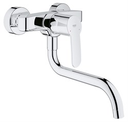 Смеситель для кухни GROHE Eurostyle Cosmopolitan настенный хром 33982002 - фото 4306460