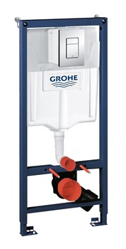 Система инсталляции для унитаза GROHE Rapid SL с панелью смыва Skate Cosmopolitan 3 режима 1,13 м 38772001 - фото 4306765