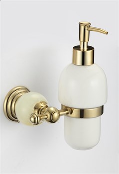 Дозатор для жидкого мыла с настенным держателем Savol S-05731B - фото 4328013
