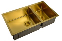 Мойка для кухни Zorg ZL R 780-2-440 BRONZE - фото 4345976