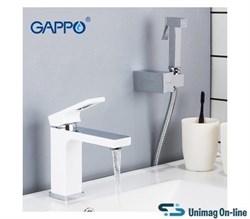Смеситель для раковины с гигиеническим душем GAPPO Futura G1017-1 - фото 4357002