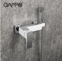 Гигиенический душ с настенным смесителем GAPPO G2007-8 - фото 4357432