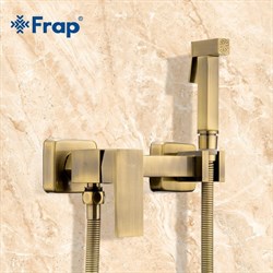 Гигиенический душ с настенным смесителем FRAP F7504-4 - фото 4357693