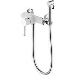 Гигиенический душ с настенным смесителем GAPPO G2003-8 белый/хром - фото 4357780