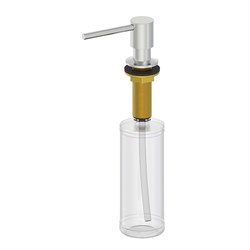Встраиваемый дозатор для жидкого мыла Panta PT-SD02-BN сатин - фото 4359212