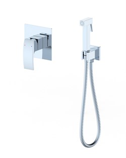 Гигиенический душ встраиваемый со смесителем Panta Vogue PT849009CR хром - фото 4360234