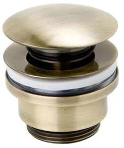 Донный клапан универсальный Grocenberg GB106BR бронза - фото 4360932