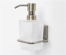 Дозатор для жидкого мыла стеклянный, 300 ml WasserKraft Exter K-5299