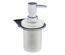 Дозатор для жидкого мыла стеклянный, 170 ml WasserKraft Kammel К-8399
