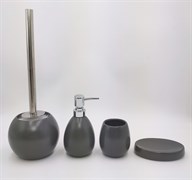 Керамический набор для ванной серый матовый G-matt 50