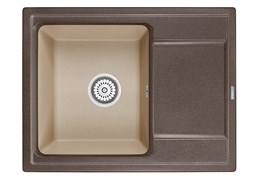 Кухонная мойка Grula ST-6504 эспрессо-песок