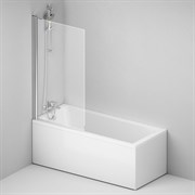 Набор Ванна 150x70 с каркасом и шторкой, душевая система со смесителем для ванны и душа AM.PM Gem W90ASET-170D8
