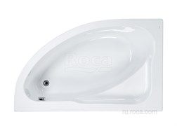 Ванна Roca Welna 160x100 L асимметричная белая ZRU9302997