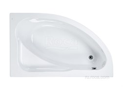 Ванна Roca Welna 160x100 R асимметричная белая ZRU9302998