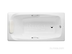 Ванна Roca Ming 170x85 с отверстиями для ручек A2302G000R