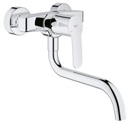 Смеситель для кухни GROHE Eurostyle Cosmopolitan настенный хром 33982002