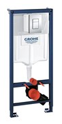 Система инсталляции для унитаза GROHE Rapid SL с панелью смыва Skate Cosmopolitan 3 режима 1,13 м 38772001