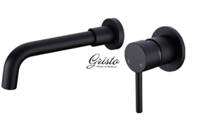 Смеситель для раковины встраиваемый Gristo Black GB-3005-21 черный матовый