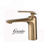 Смеситель для раковины Gristo Gold GG-3011 золото матовое
