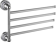 Держатель для полотенец поворотный (4-ой)  Savol S-06804A