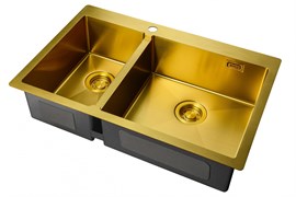 Мойка для кухни Zorg ZL R 780-2-510-R BRONZE