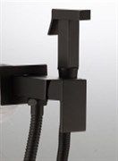Гигиенический душ скрытого монтажа FRAP F7506-6 черный матовый