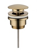 Донный клапан универсальный Grocenberg GB106MG золото матовое