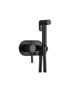 Гигиенический душ со встраиваемым смесителем Santlife ST1150BL черный матовый