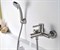 Смеситель для ванны Wasserkraft Wern 4201 матовый хром - фото 1570890