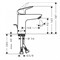 Смеситель для раковины Hansgrohe Logis 71101000 - фото 1578492