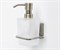 Дозатор для жидкого мыла стеклянный, 300 ml WasserKraft Exter K-5299 - фото 1584606