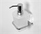 Дозатор для жидкого мыла стеклянный, 300 ml WasserKraft Leine  K-5099WHITE - фото 1584612